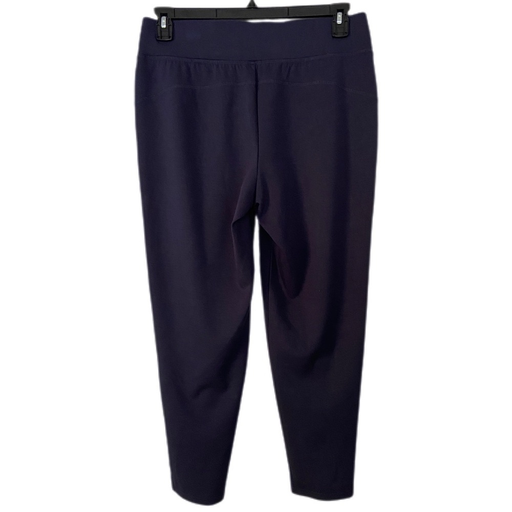 STYLUS Navy Joggers Pull On Stretch Waist Pockets Athleisure Gorpcore - Picture 2 of 13
